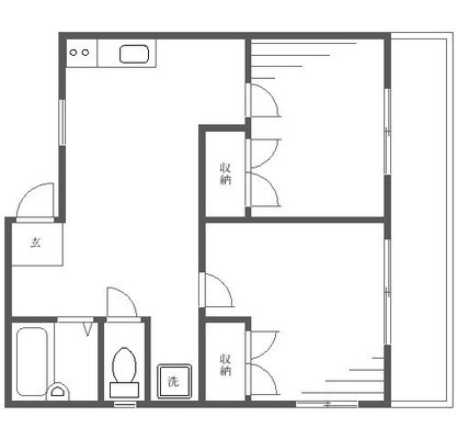 本駒込 アパート 2K