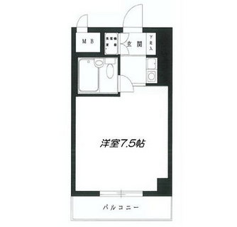 東京都文京区白山１丁目 賃貸マンション 1R