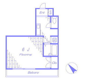 東京都文京区本駒込２丁目 賃貸マンション 1K