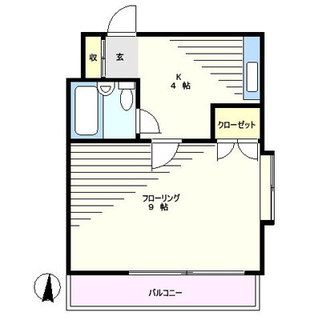 東京都文京区白山１丁目 賃貸アパート 1K