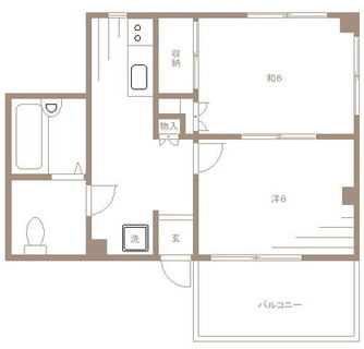 東京都文京区千駄木５丁目 賃貸マンション 2K